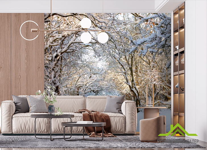 Фотошпалери Прийшла зима