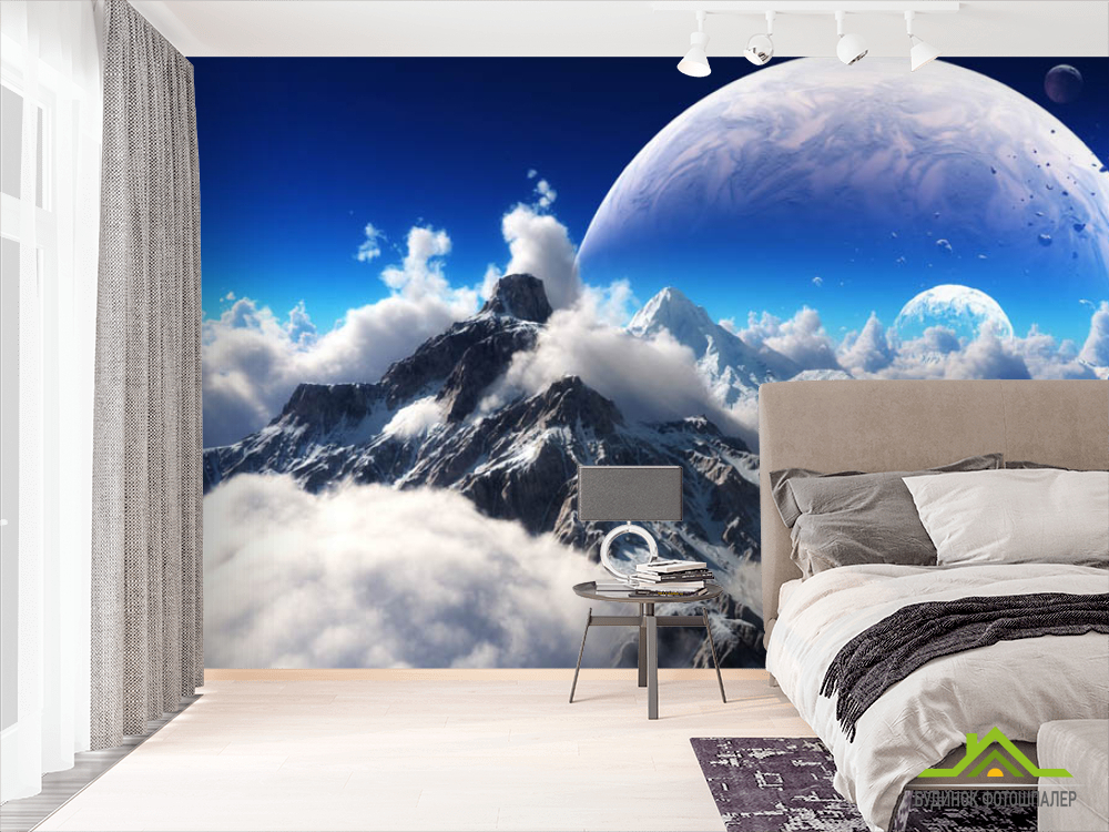 Фотообои луна