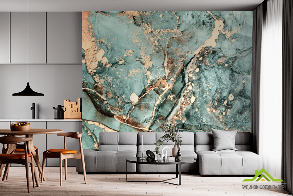 Фотообои бирюза