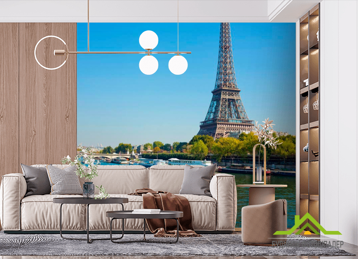 Фотообои Эйфелева башня