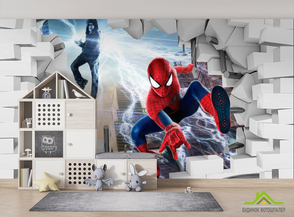 выбрать Фотообои Спайдермен Фотообои для мальчика на стену