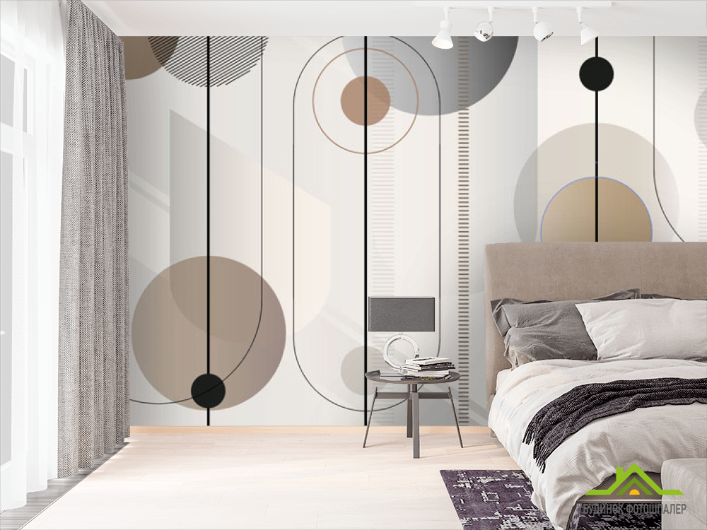 Фотообои Геометрические фигуры в стиле арт деко