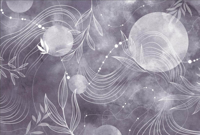 Фотообои Векторные ветки и фигуры