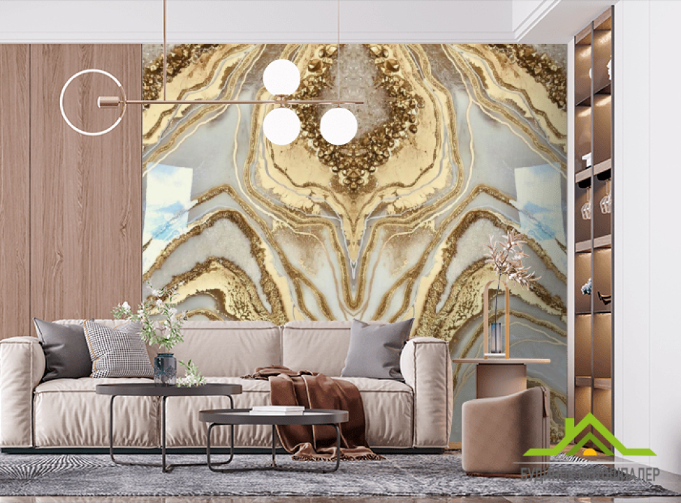 выбрать Фотошпалери Fluid art золото Фотошпалери Fluid art на стіну