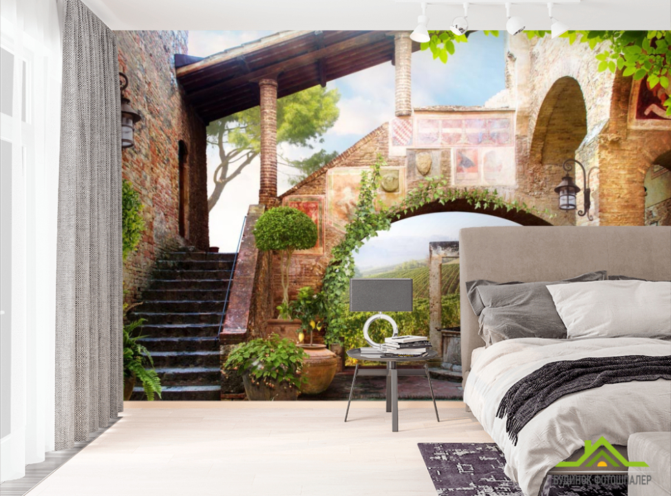выбрать Фотообои Арка Фотообои Фрески на стену