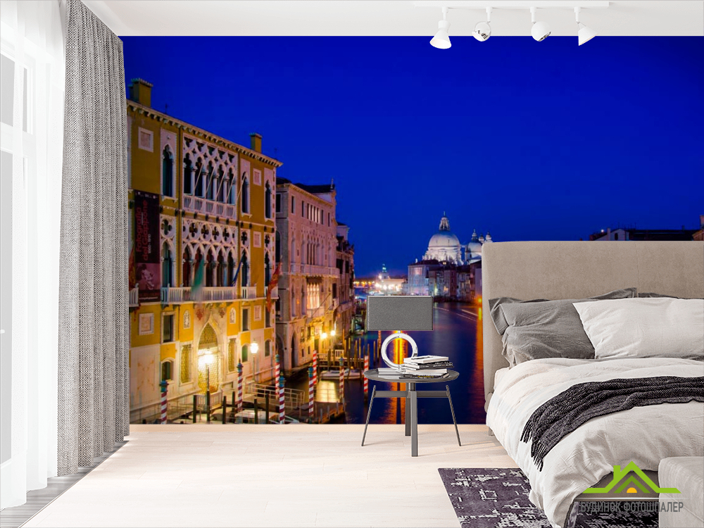 Фотообои Ночная Италия