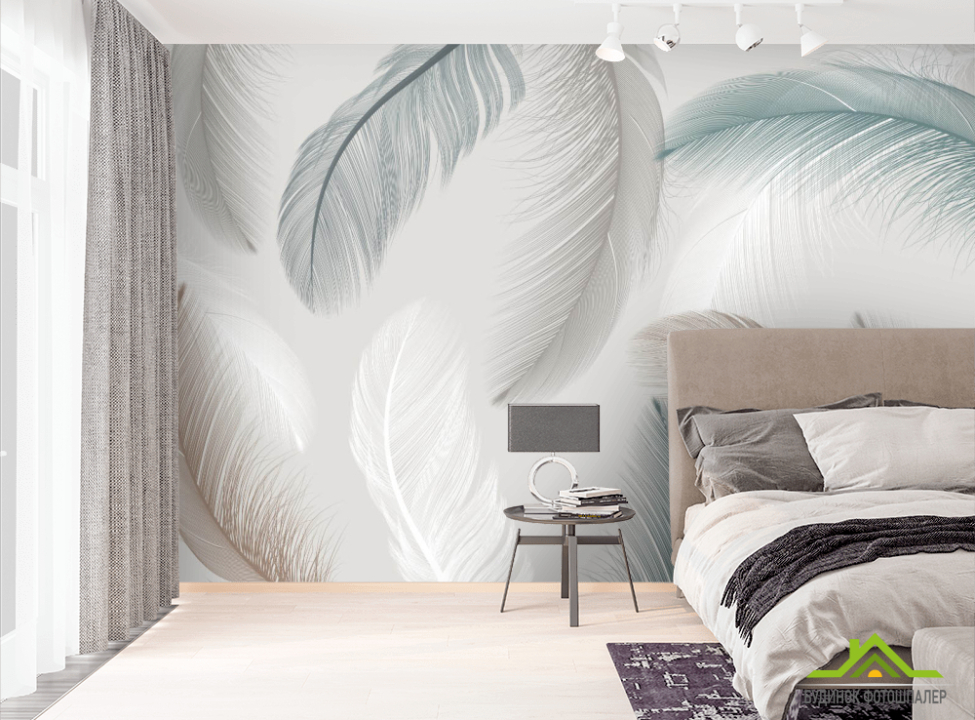 выбрать Фотошпалери Векторні пір'я Фотошпалери пір'я на стіну