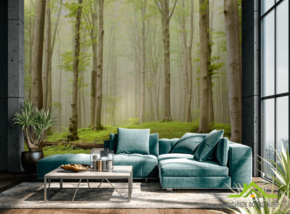 выбрать Фотообои Голые деревья Фотообои лес на стену