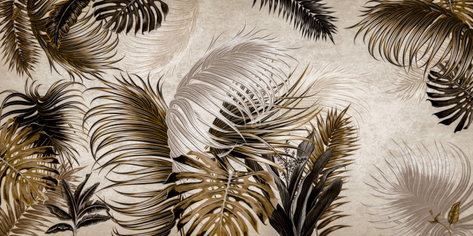 Фотошпалери Тропічні листя