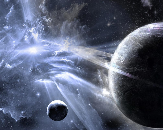 Фотообои Планеты в космосе