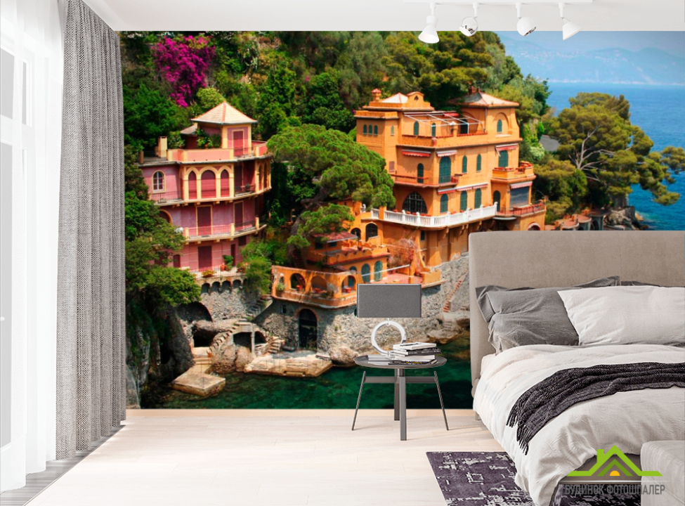 выбрать Фотошпалери Лігурійського узбережжя Італії Фотошпалери Місто на стіну