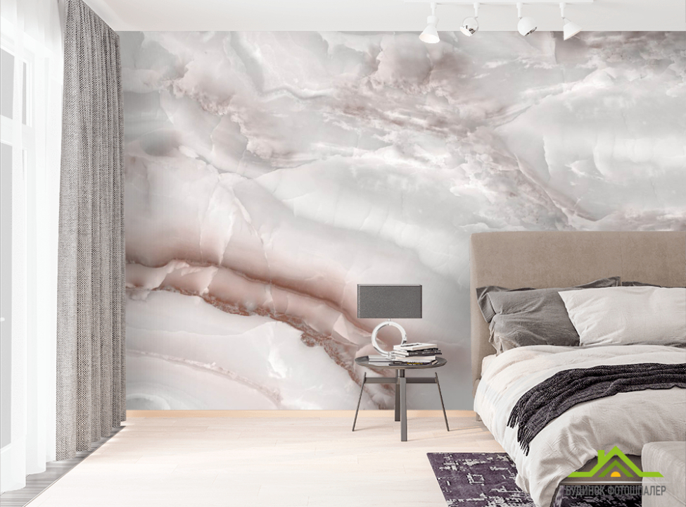 выбрать Фотошпалери рожевий кварц Фотошпалери Мармур на стіну