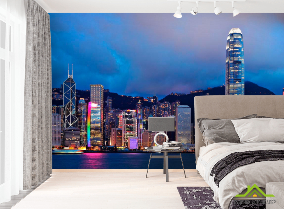 выбрать Фотошпалери Фарби нічного міста, New York Фотошпалери Нью Йорк на стіну