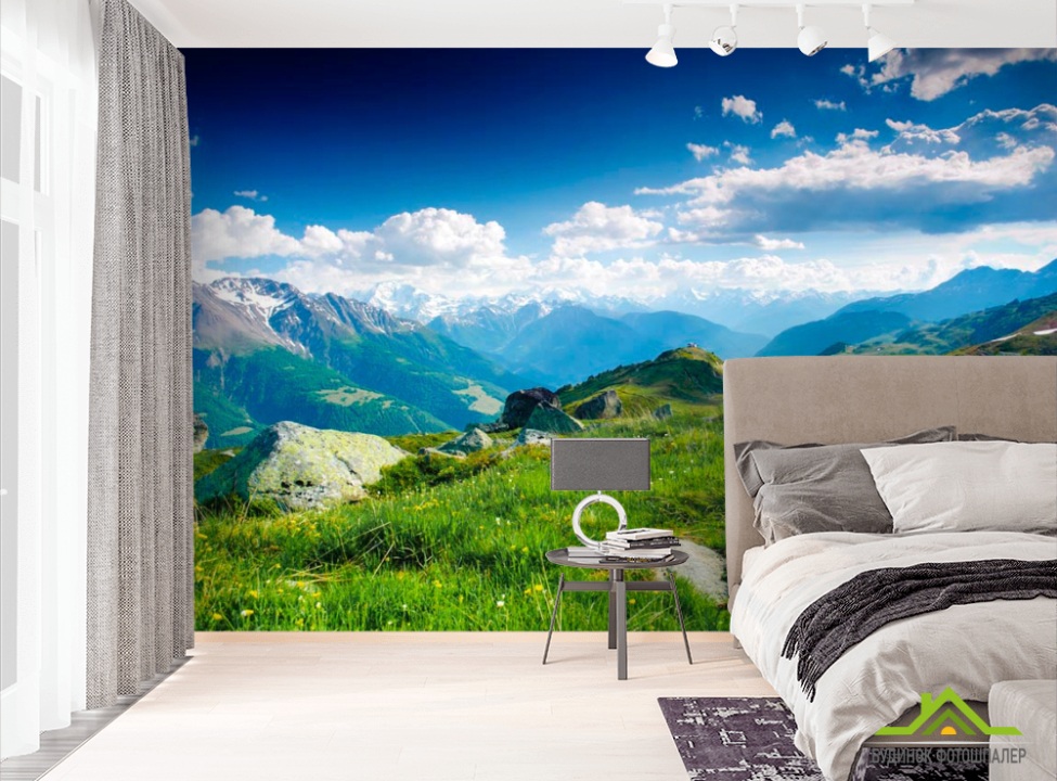 выбрать Фотошпалери Гірські нерівності Фотошпалери Гори на стіну