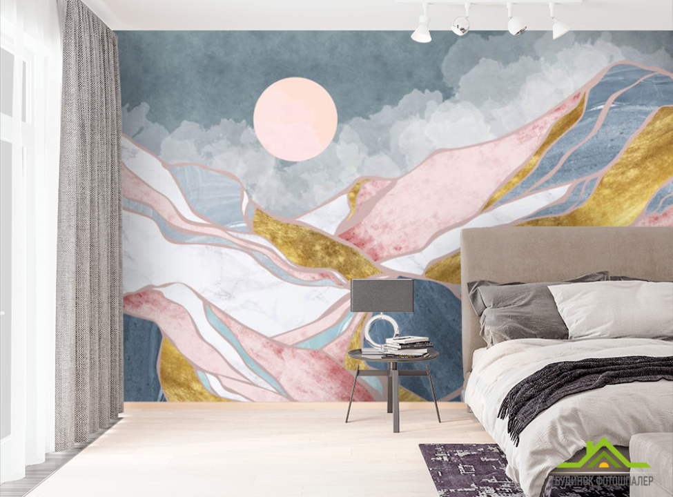 выбрать Фотообои Горы в стиле арт деко Фотообои Геометрия на стену