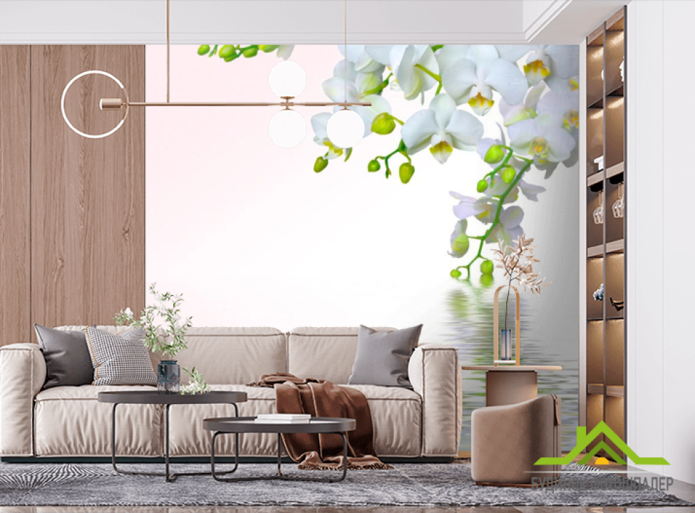 выбрать Фотообои Белоснежная омела Фотообои Цветы на стену