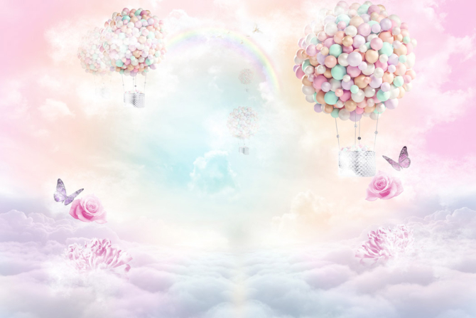 ФотообоиВоздушные шарики