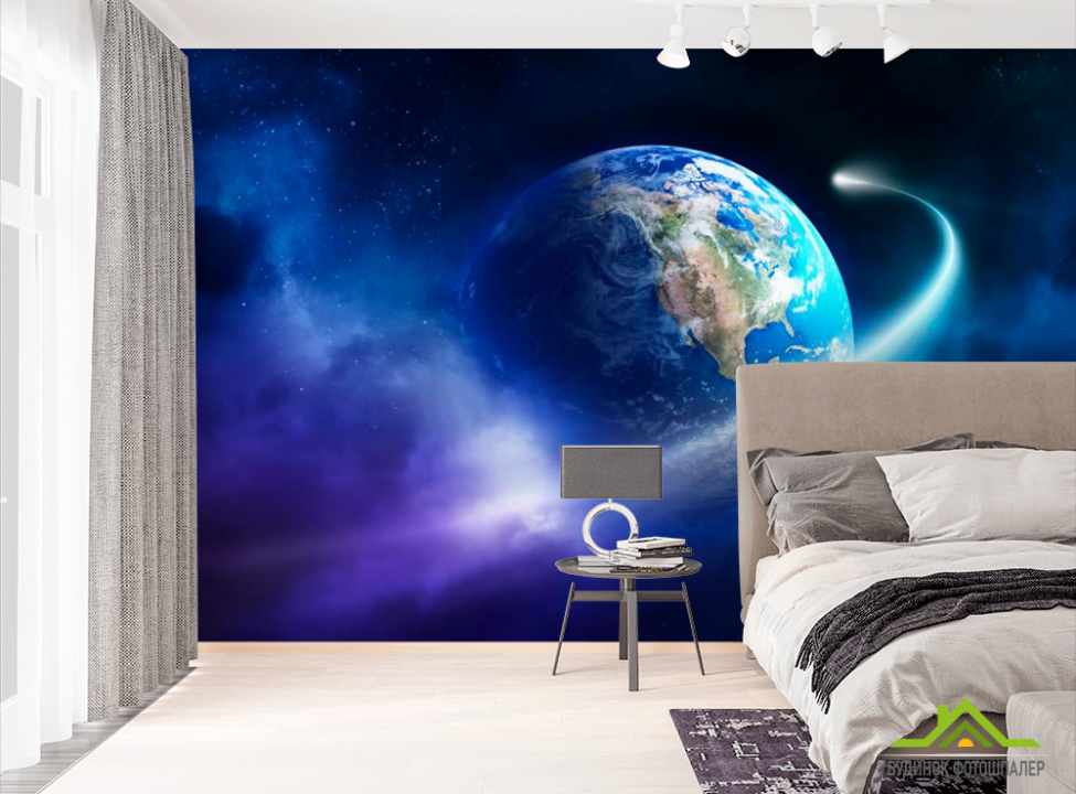 выбрать Фотошпалери Космос, Земля  на стіну