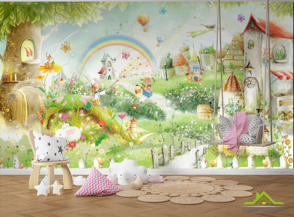 выбрать Фотообои Волшебный город Фотообои в детскую на стену