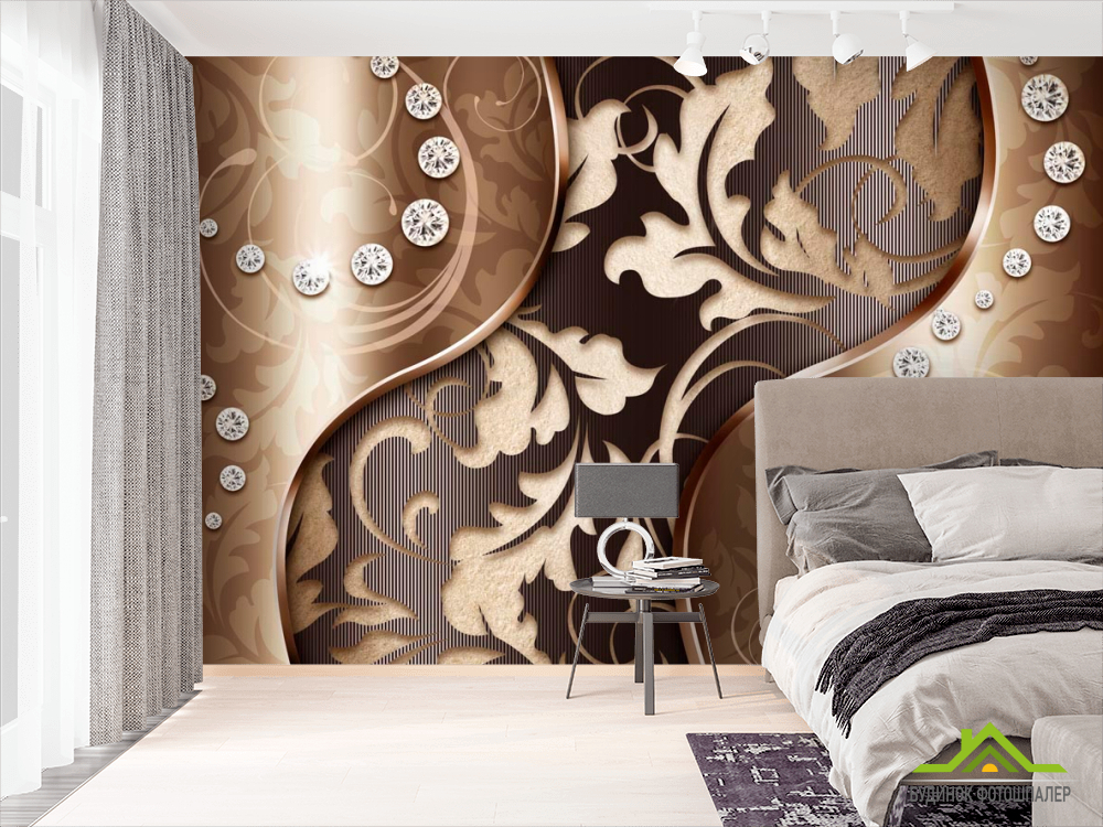 Фотообои 3d узор и камни