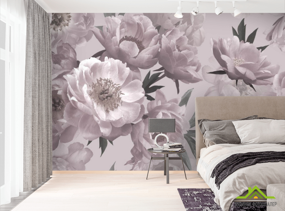 выбрать Фотошпалери пудрові квіти Фотошпалери Квіти на стіну