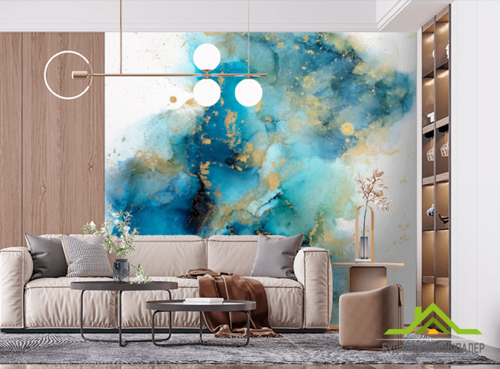 выбрать Фотообои Флюид арт с золотом Фотообои Каменная стена на стену