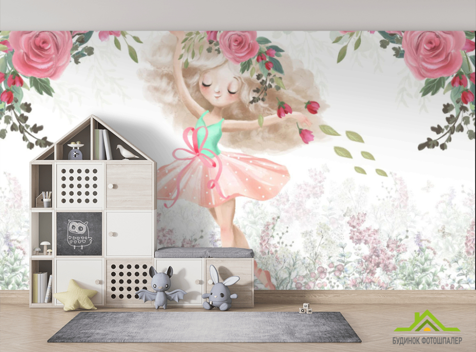 выбрать Фотошпалери принцеса Фотошпалери Little kids на стіну