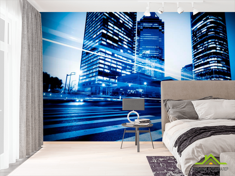 Фотообои Переход  к домам