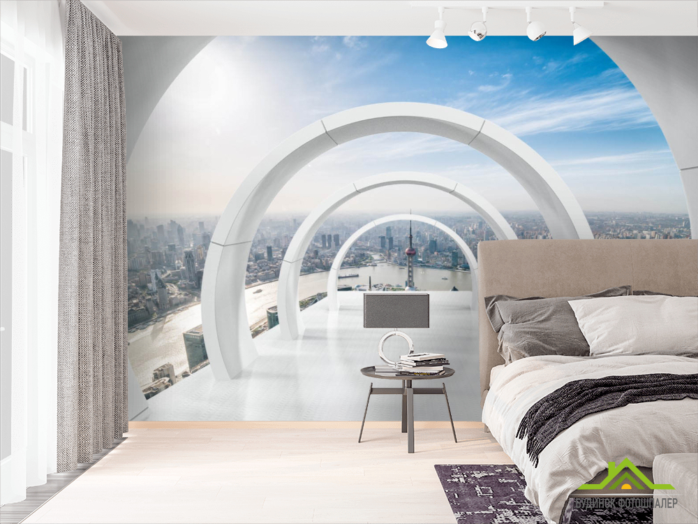 Фотообои Вид на город