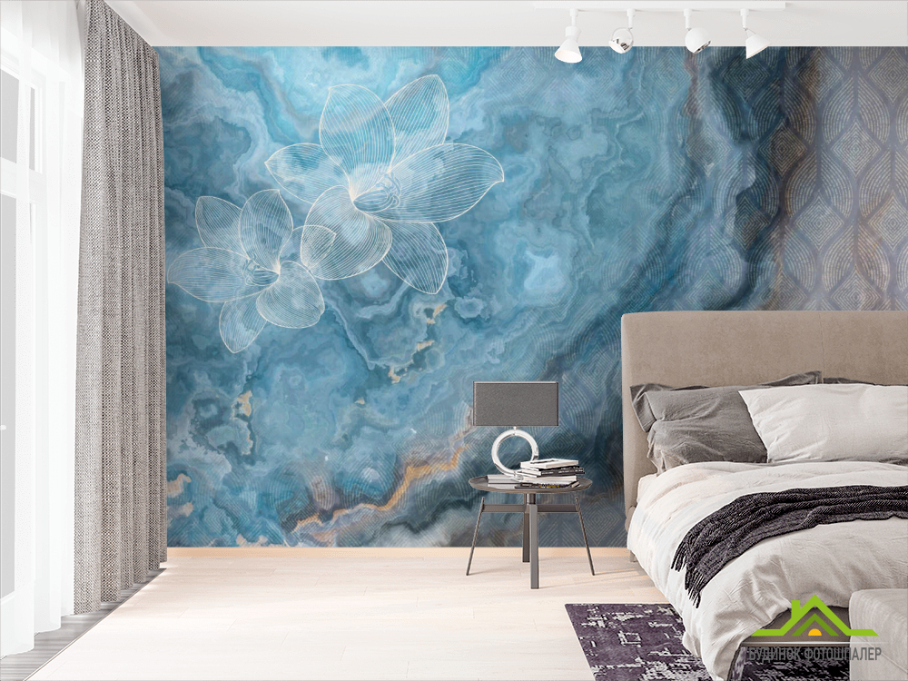 Фотошпалери Абстрактний квітка