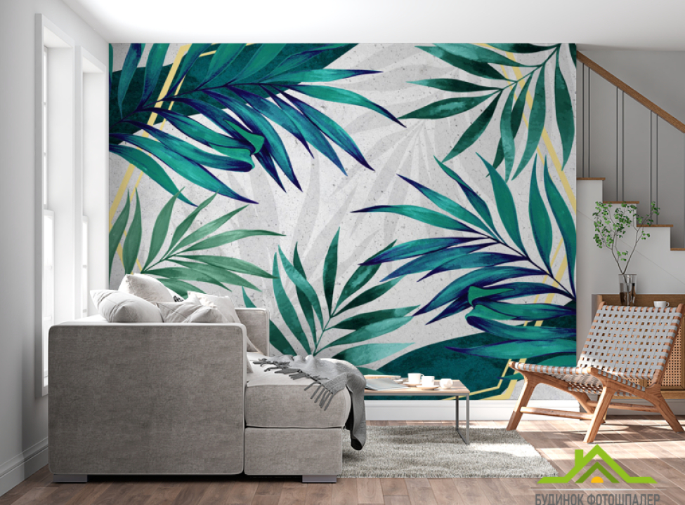 выбрать Фотошпалери Тропічні листя Фотошпалери тропічні листя на стіну