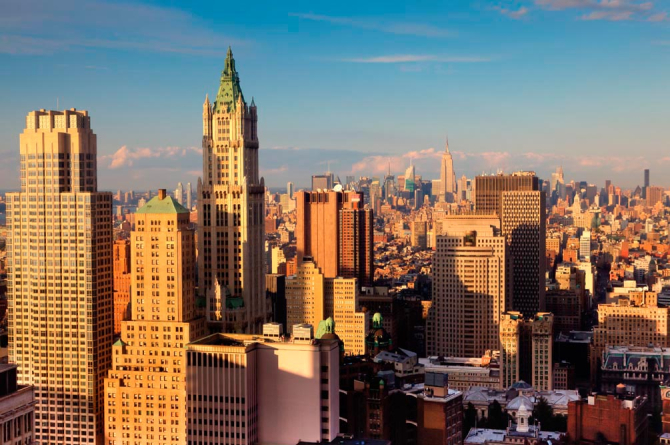 Фотообои Пробуждение города