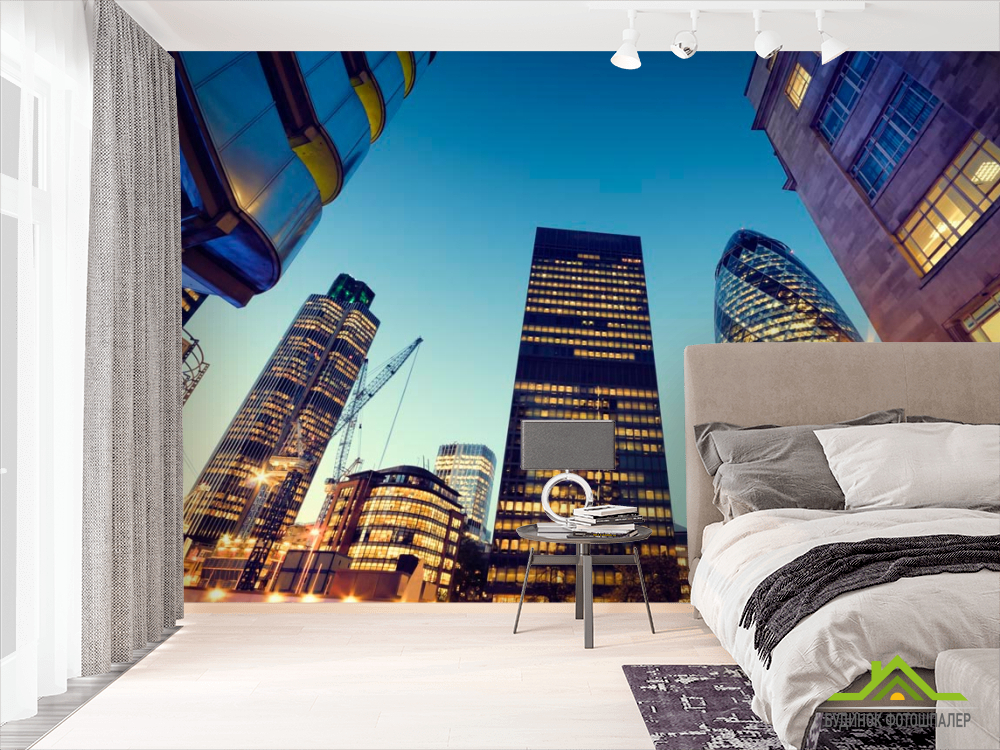 Фотообои Высотки, стройка Чикаго