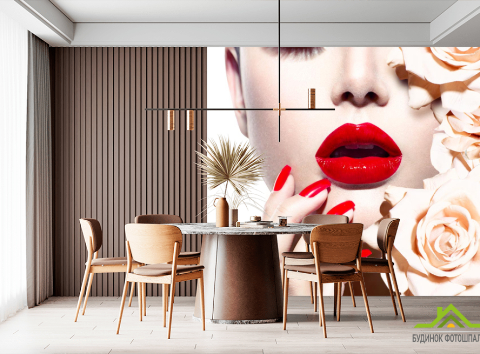 выбрать Фотообои девушка и розы Фотообои Розы на стену