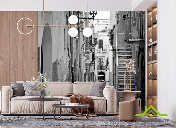 Фотообои узкая улица