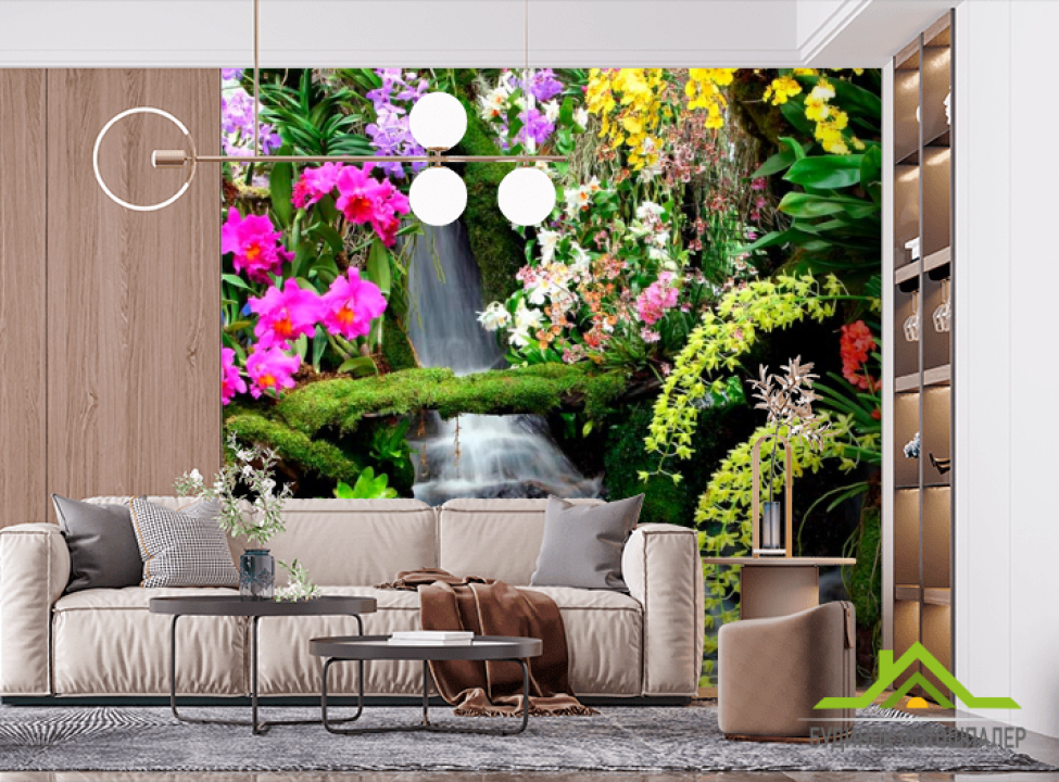 выбрать Фотообои Водопад Фотообои Водопад на стену