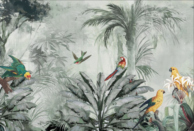 Фотошпалери Тропічні листя