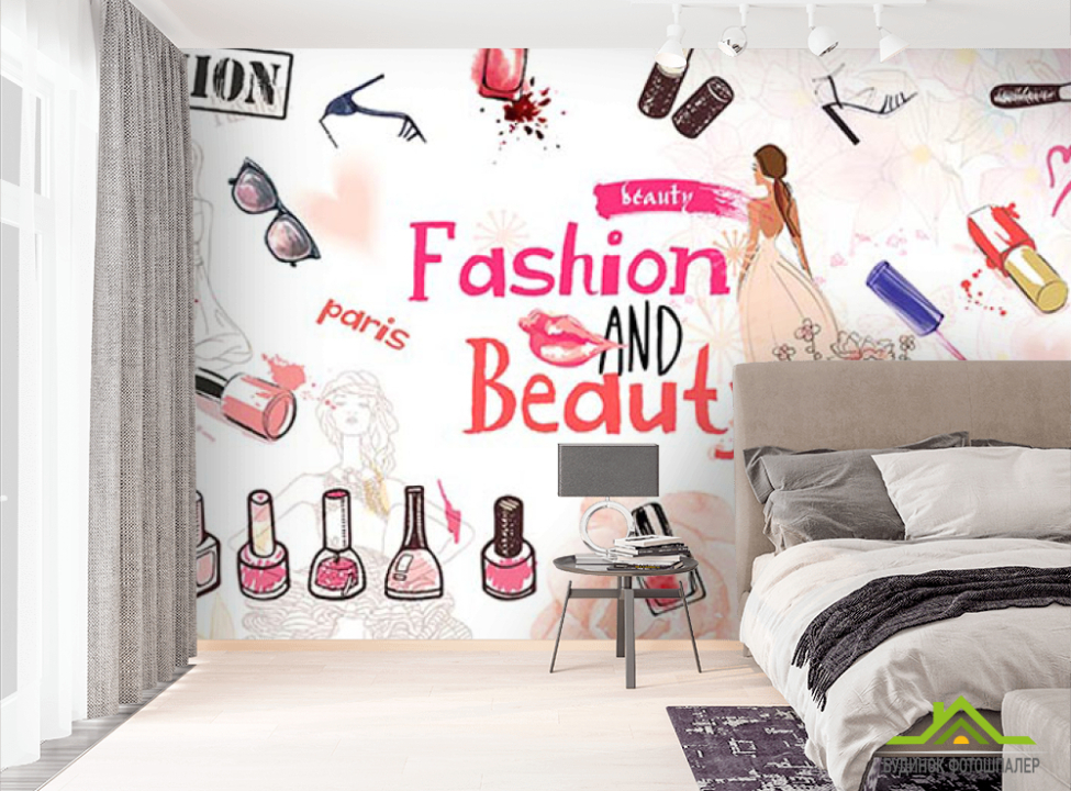 выбрать Фотообои Для маникюрного пространства Фотообои в салон красоты на стену