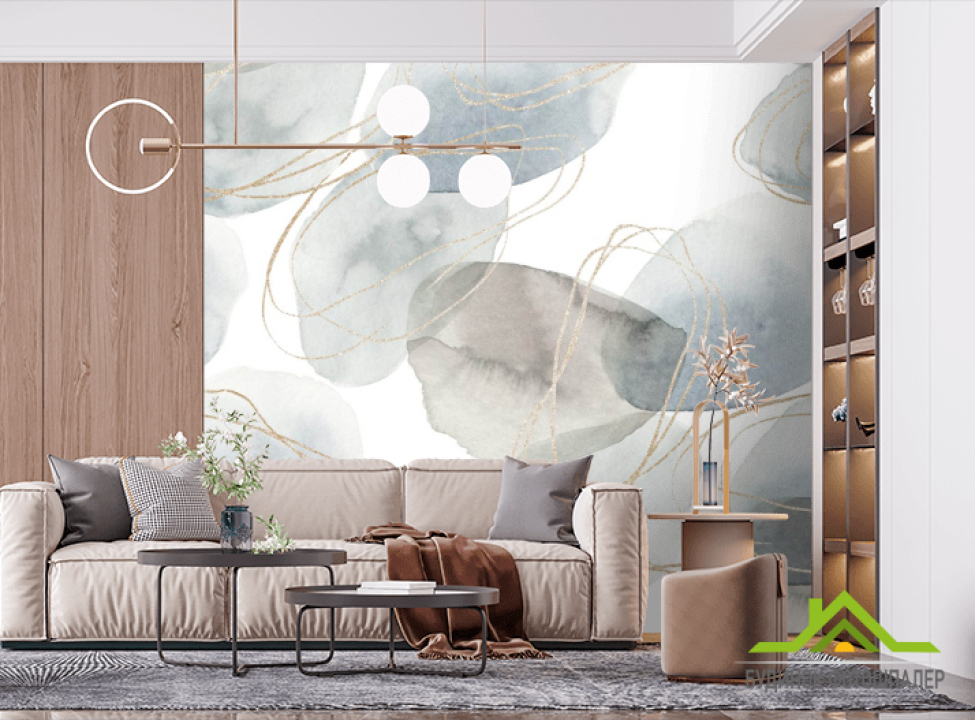 выбрать Фотошпалери акварельні плями Фотошпалери Абстракція на стіну