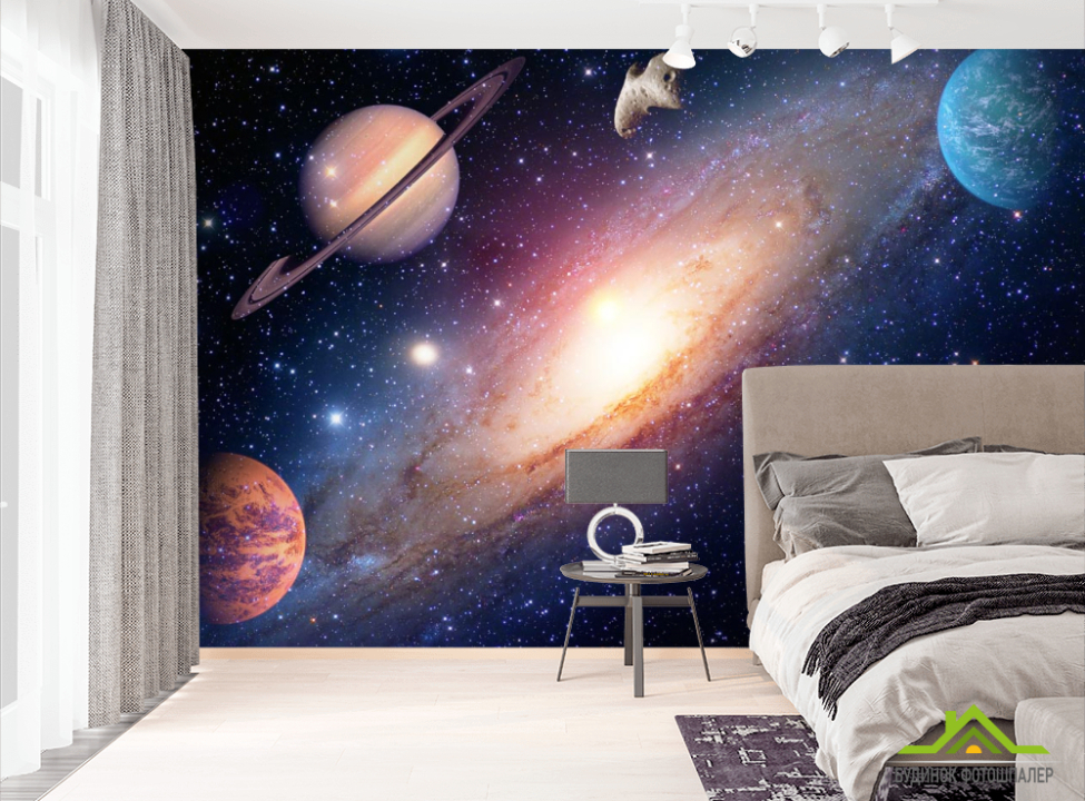 выбрать Фотошпалери галактика Фотошпалери Космос на стіну