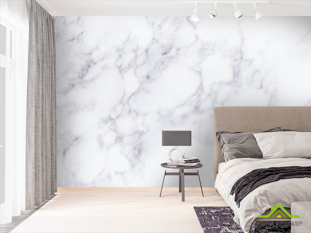 Фотошпалери Сірий мармур