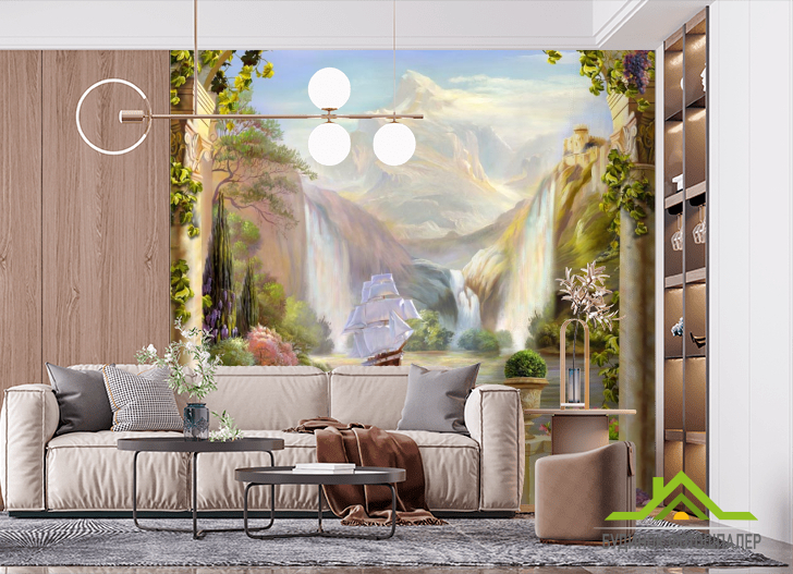 Фотошпалери Водоспад