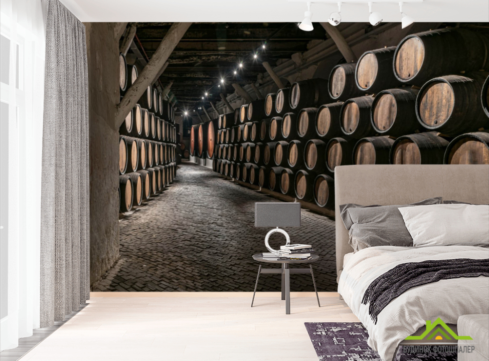 выбрать Фотообои Винный погреб Фотообои Расширяющие пространство на стену