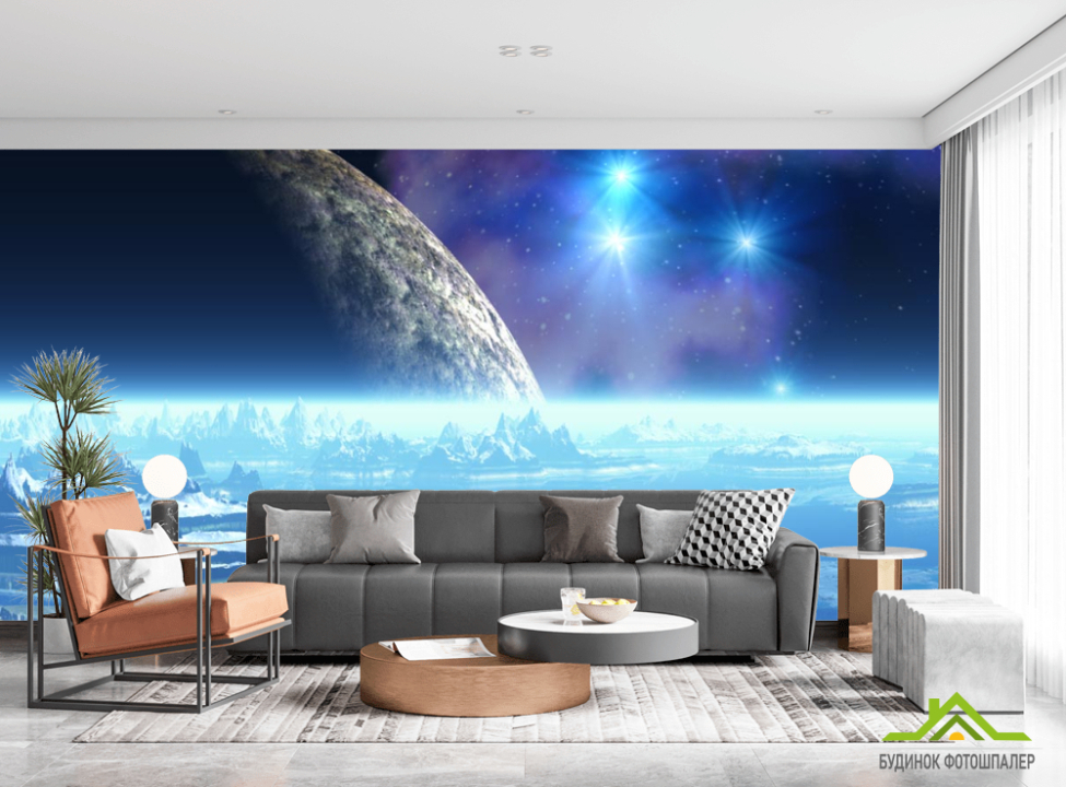 выбрать Фотообои на другой планете Фотообои Космос на стену