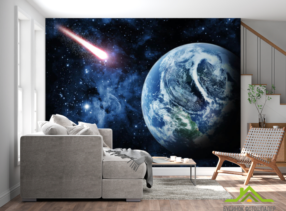 выбрать Фотошпалери планети в космосі Фотошпалери Космос на стіну