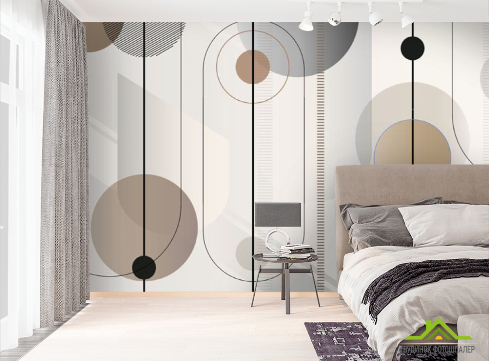 выбрать Фотообои Геометрические фигуры в стиле арт деко Эксклюзивные фотообои на стену