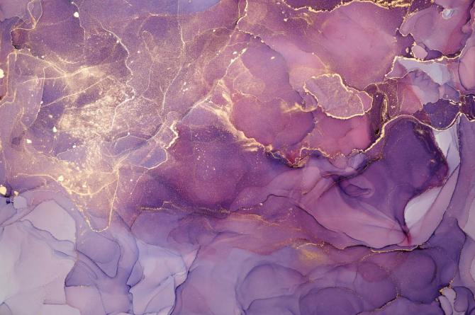 Фотошпалери Фіолетовий Fluid art