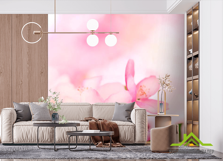 Фотообои Букет розовых цветов