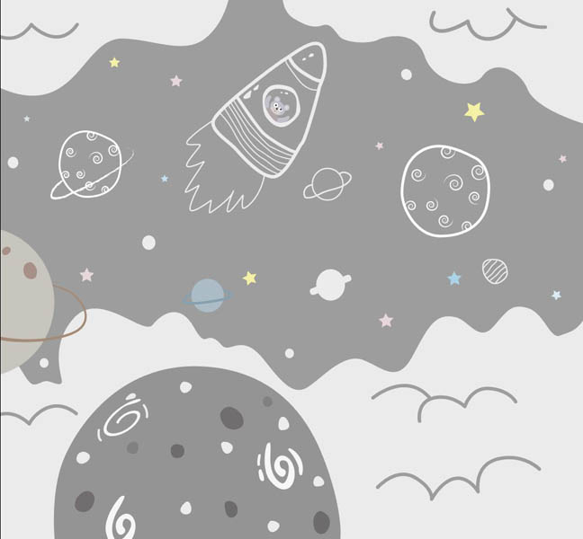 Фотошпалери Космос дитячий