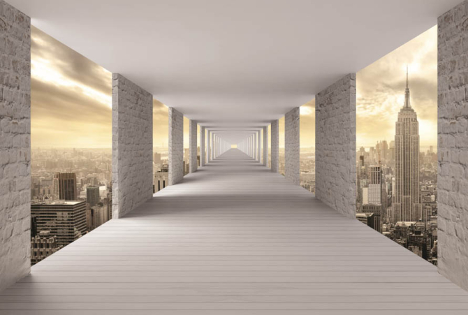 Фотообои Тоннель 3д